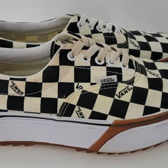 Vans Black and White Checkered Slip-On Shoes❤️ - Picture 6 of 6